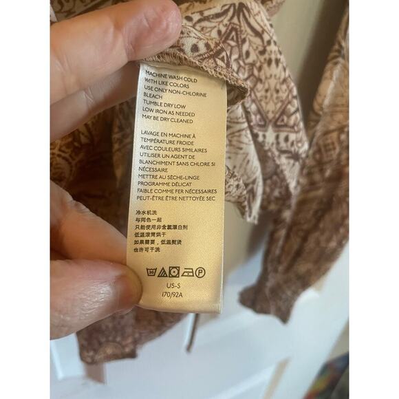 Free People Little Runaway Blouse size small - Picture 5 of 12